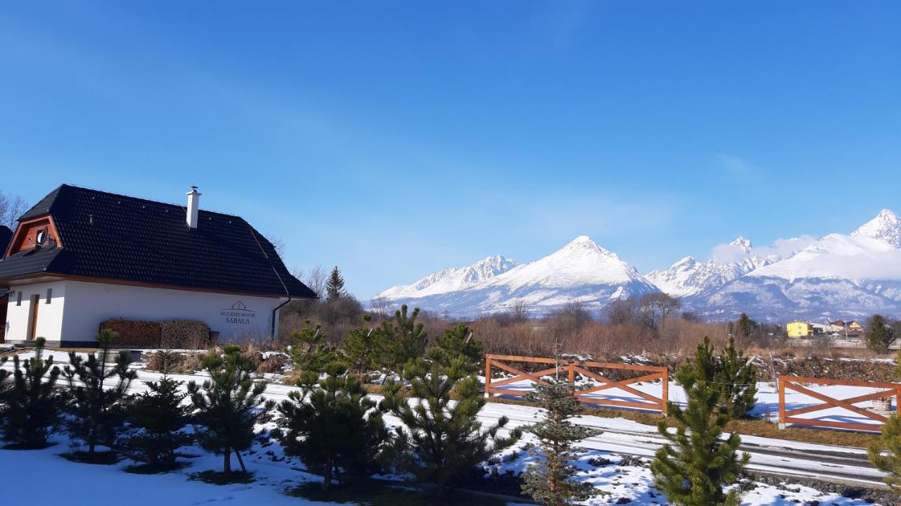 Holiday House Sabala 2 Стара-Лесна Экстерьер фото